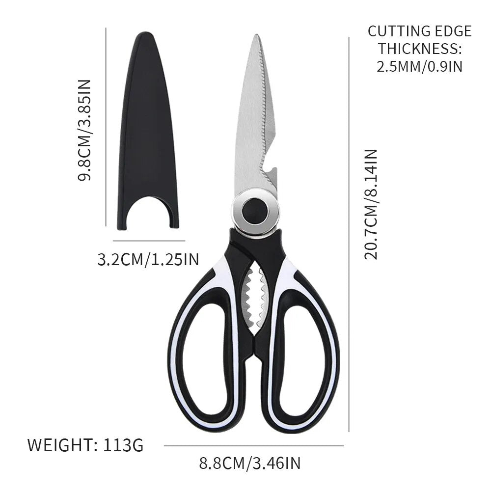 Kitchen Scissors Stainless Steel Multifunctional