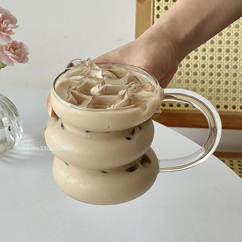 Heat Resistant Glass Coffee Mug