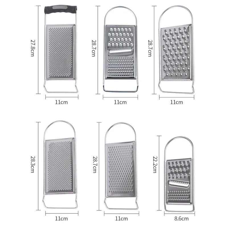 Stainless Steel No Skid Bottom Flat Grater