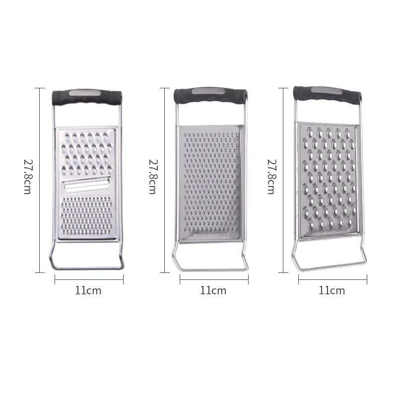 Stainless Steel No Skid Bottom Flat Grater